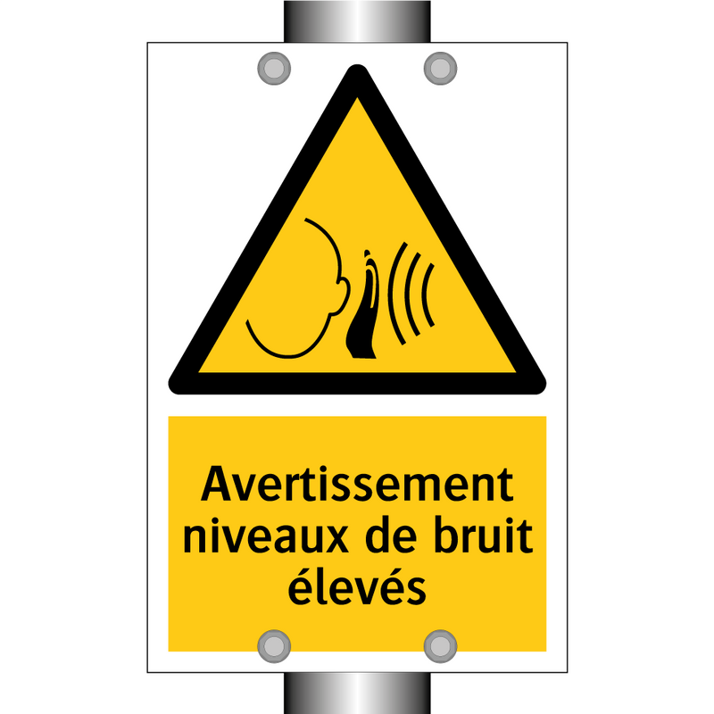 Avertissement niveaux de bruit élevés