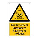 Avertissement Substances hautement toxiques