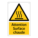 Attention Surface chaude
