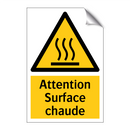 Attention Surface chaude