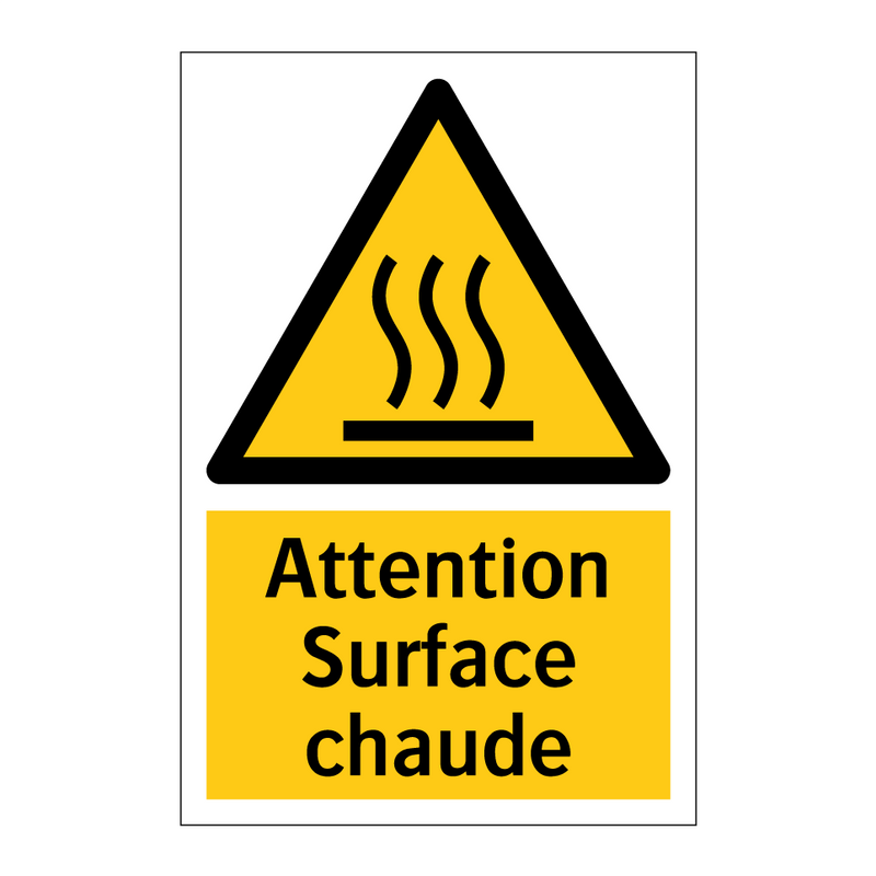 Attention Surface chaude