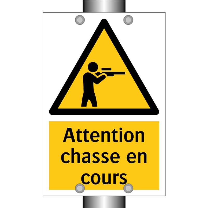 Attention chasse en cours