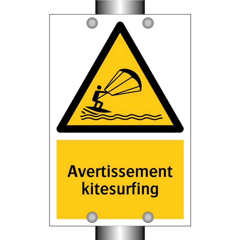 Avertissement kitesurfing