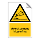 Avertissement kitesurfing