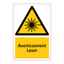 Avertissement Laser