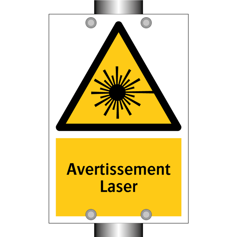 Avertissement Laser