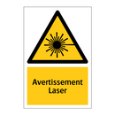 Avertissement Laser