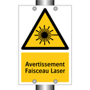 Avertissement Faisceau Laser