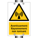 Avertissement Rayonnement non ionisant