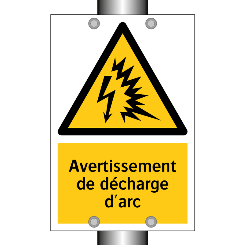 Avertissement de décharge d'arc