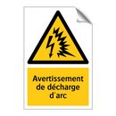 Avertissement de décharge d'arc