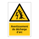 Avertissement de décharge d'arc