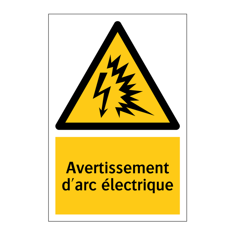 Avertissement d'arc électrique