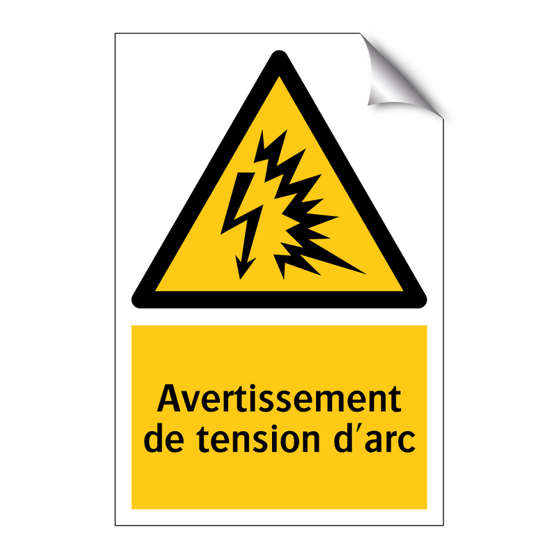Avertissement de tension d'arc