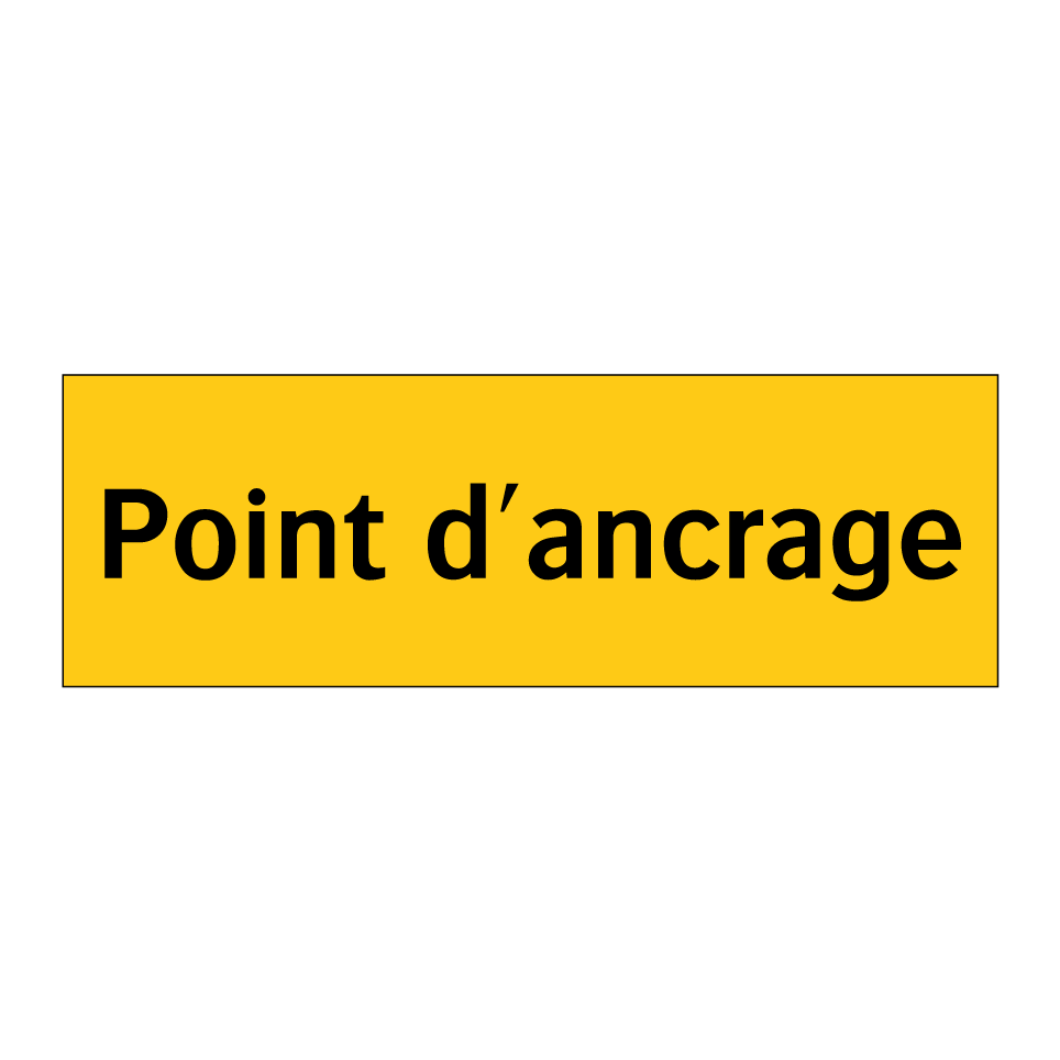 Point d'ancrage