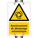 Avertissement de démarrage automatique