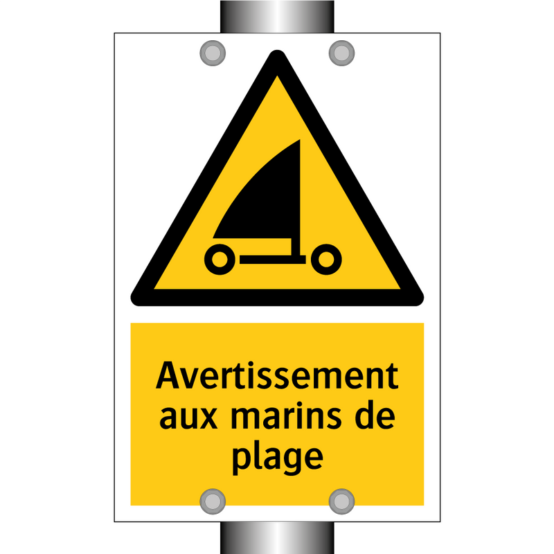 Avertissement aux marins de plage