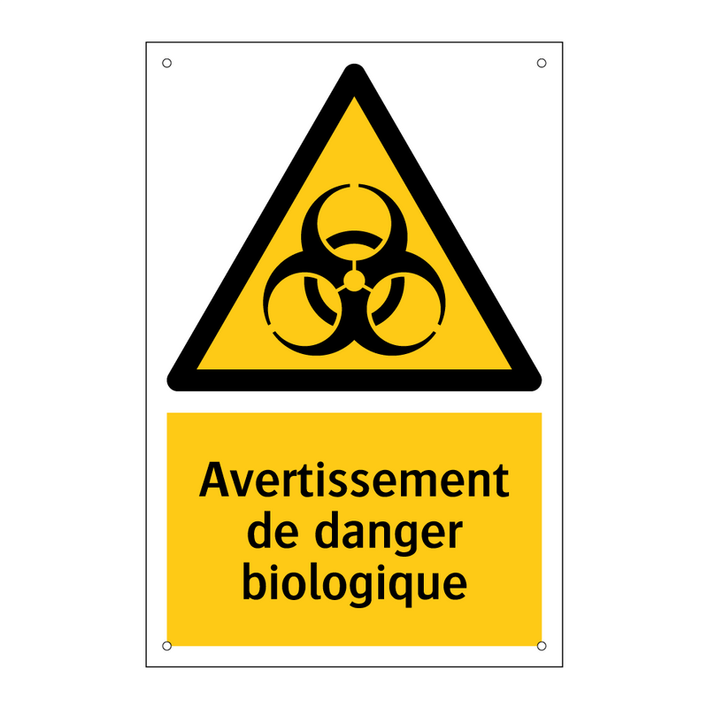 Avertissement de danger biologique