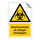 Avertissement de danger biologique