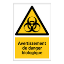Avertissement de danger biologique