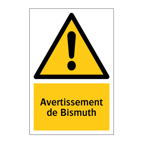 Avertissement de Bismuth