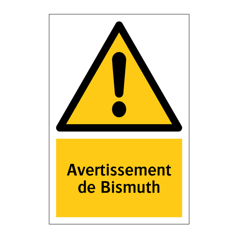 Avertissement de Bismuth