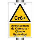 Avertissement de Chromate - Chrome Hexavalent