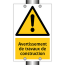 Avertissement de travaux de construction