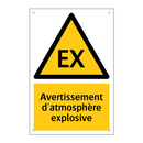 Avertissement d'atmosphère explosive