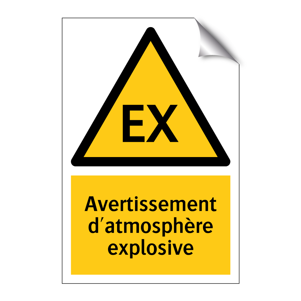 Avertissement d'atmosphère explosive