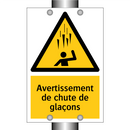 Avertissement de chute de glaçons