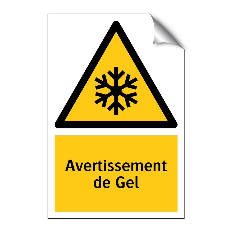 Avertissement de Gel