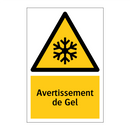 Avertissement de Gel