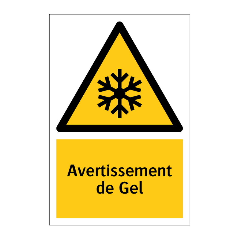 Avertissement de Gel