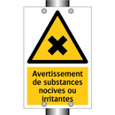 Avertissement de substances nocives ou irritantes