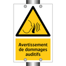 Avertissement de dommages auditifs
