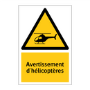 Avertissement d'hélicoptères