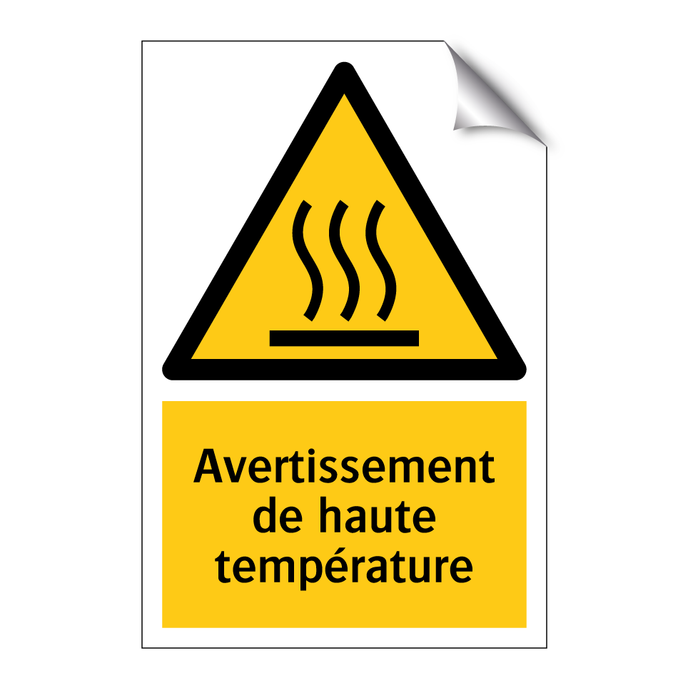 Avertissement de haute température