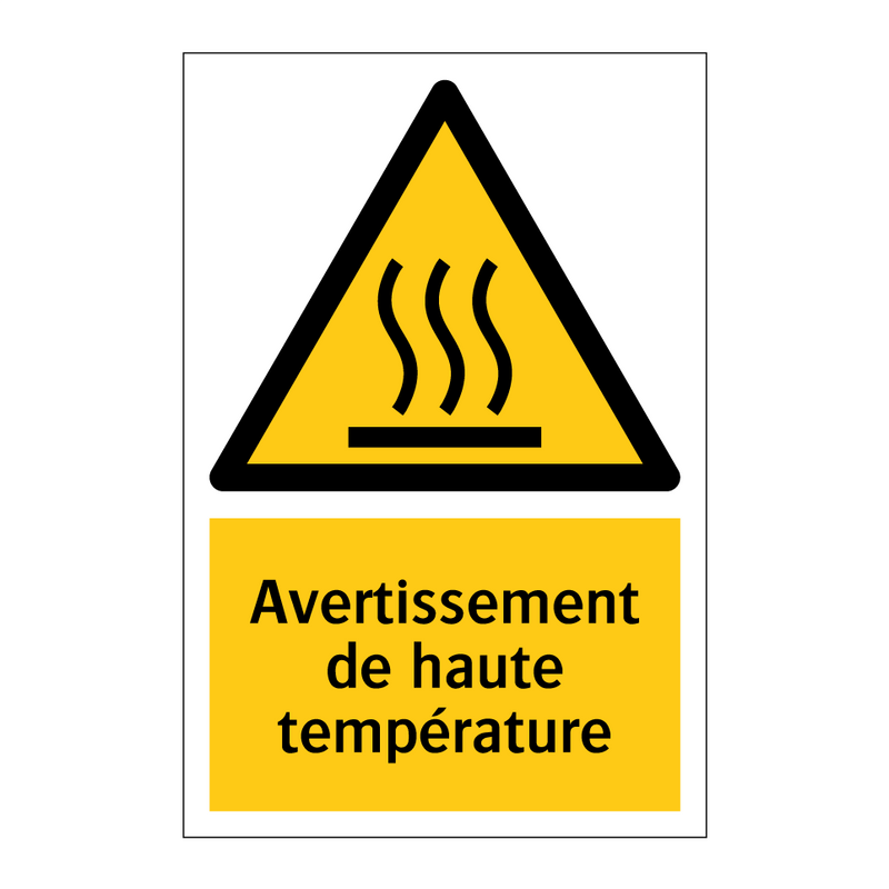 Avertissement de haute température