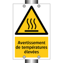 Avertissement de températures élevées