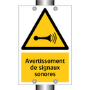 Avertissement de signaux sonores