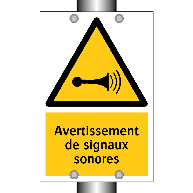 Avertissement de signaux sonores