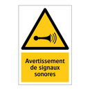 Avertissement de signaux sonores
