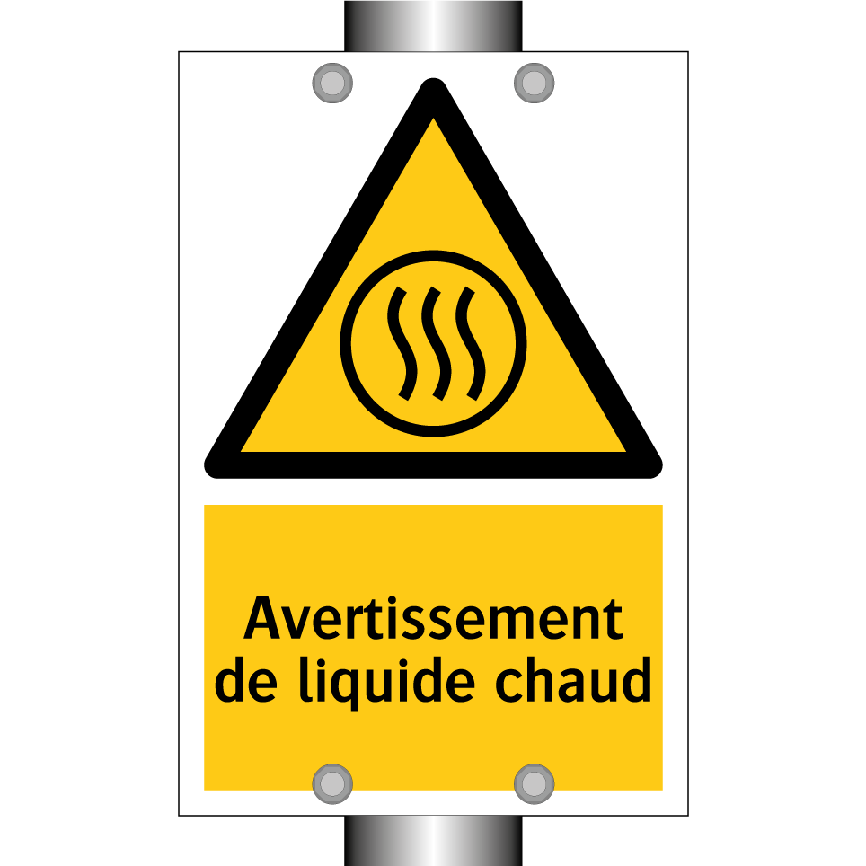 Avertissement de liquide chaud