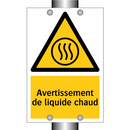 Avertissement de liquide chaud