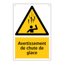 Avertissement de chute de glace