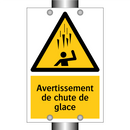 Avertissement de chute de glace