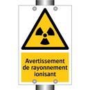 Avertissement de rayonnement ionisant