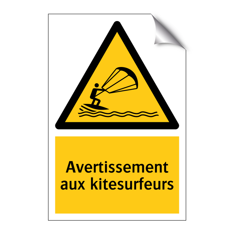 Avertissement aux kitesurfeurs