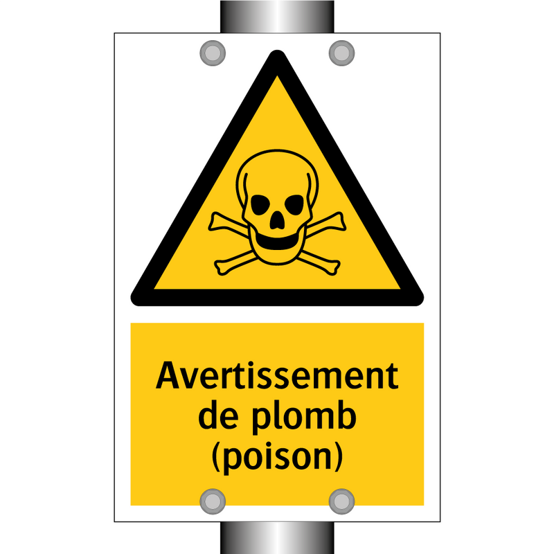 Avertissement de plomb (poison)